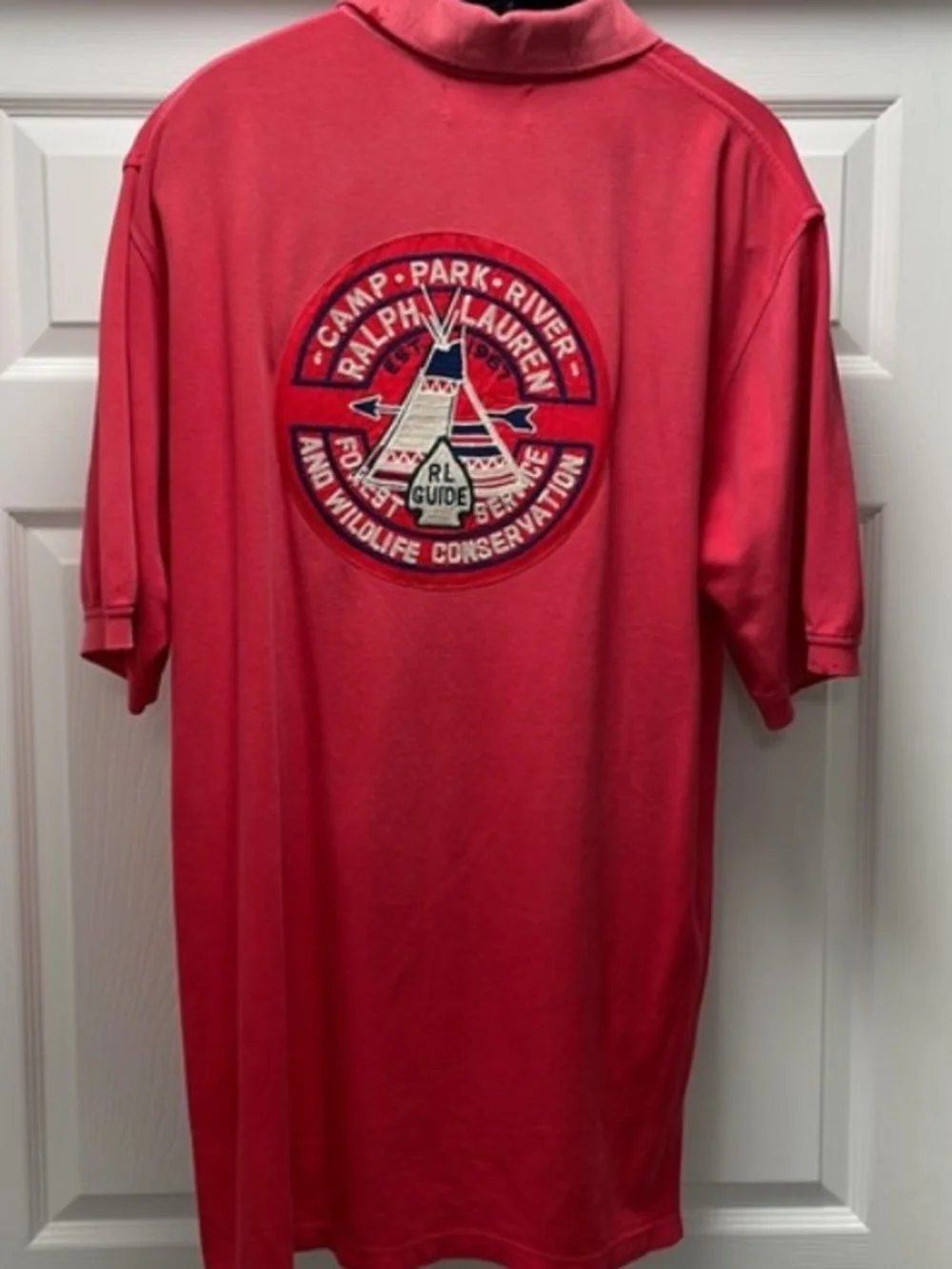 Vintage Hard To Find Size Indian Head Polo. Vintage Ralph Lauren - Picture 3 of 6